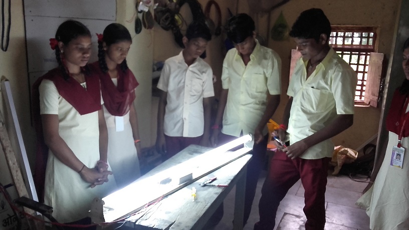 Tube light parts and repair methods
