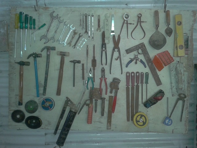 Materials used in the Engineering department