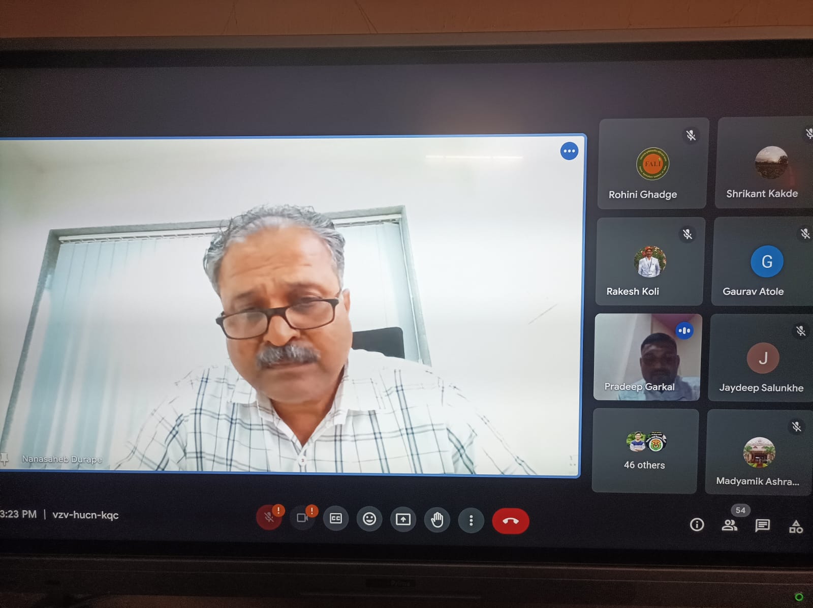 Online webinar on animal husbandry