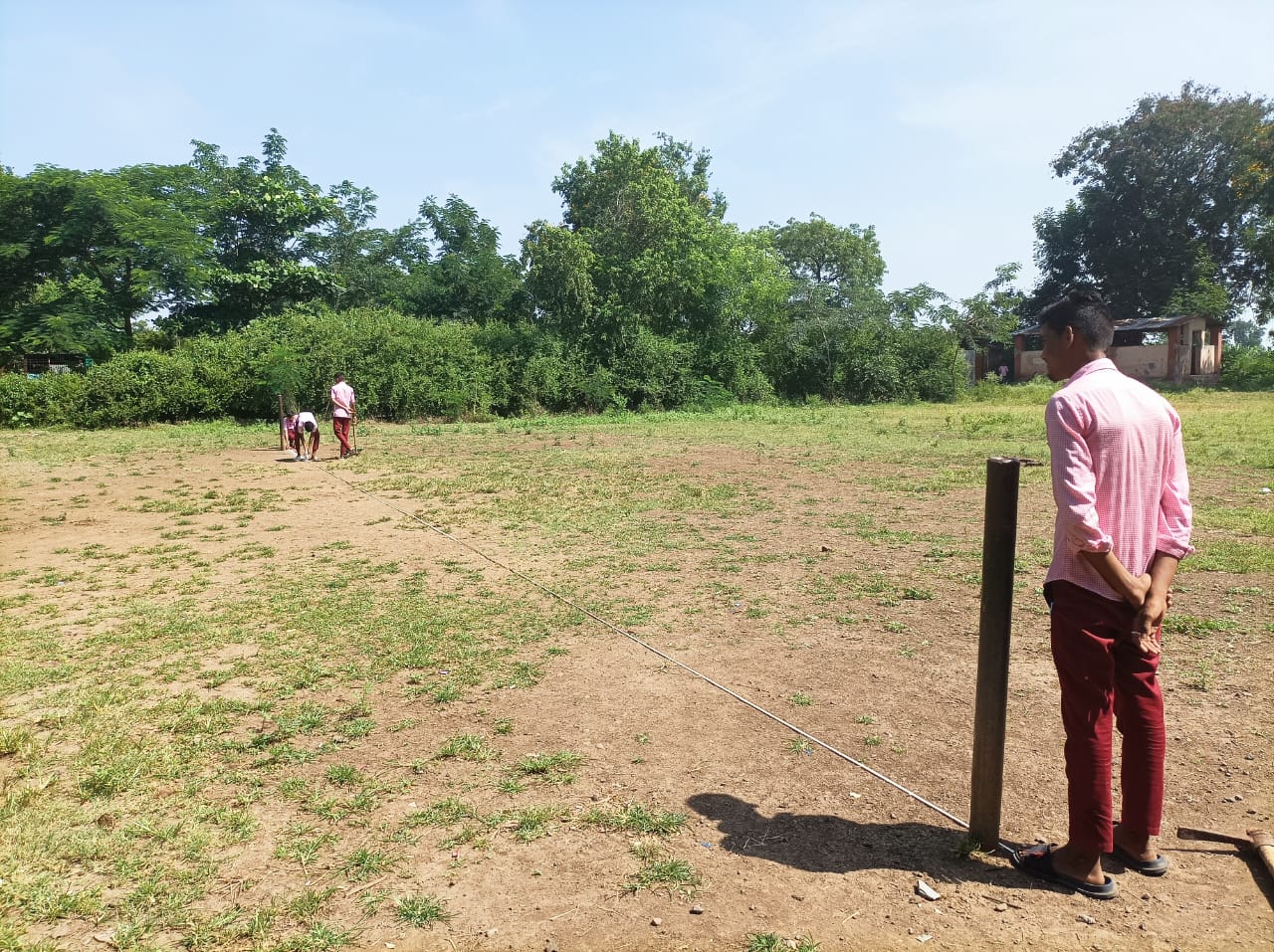 Soil sample collection practical