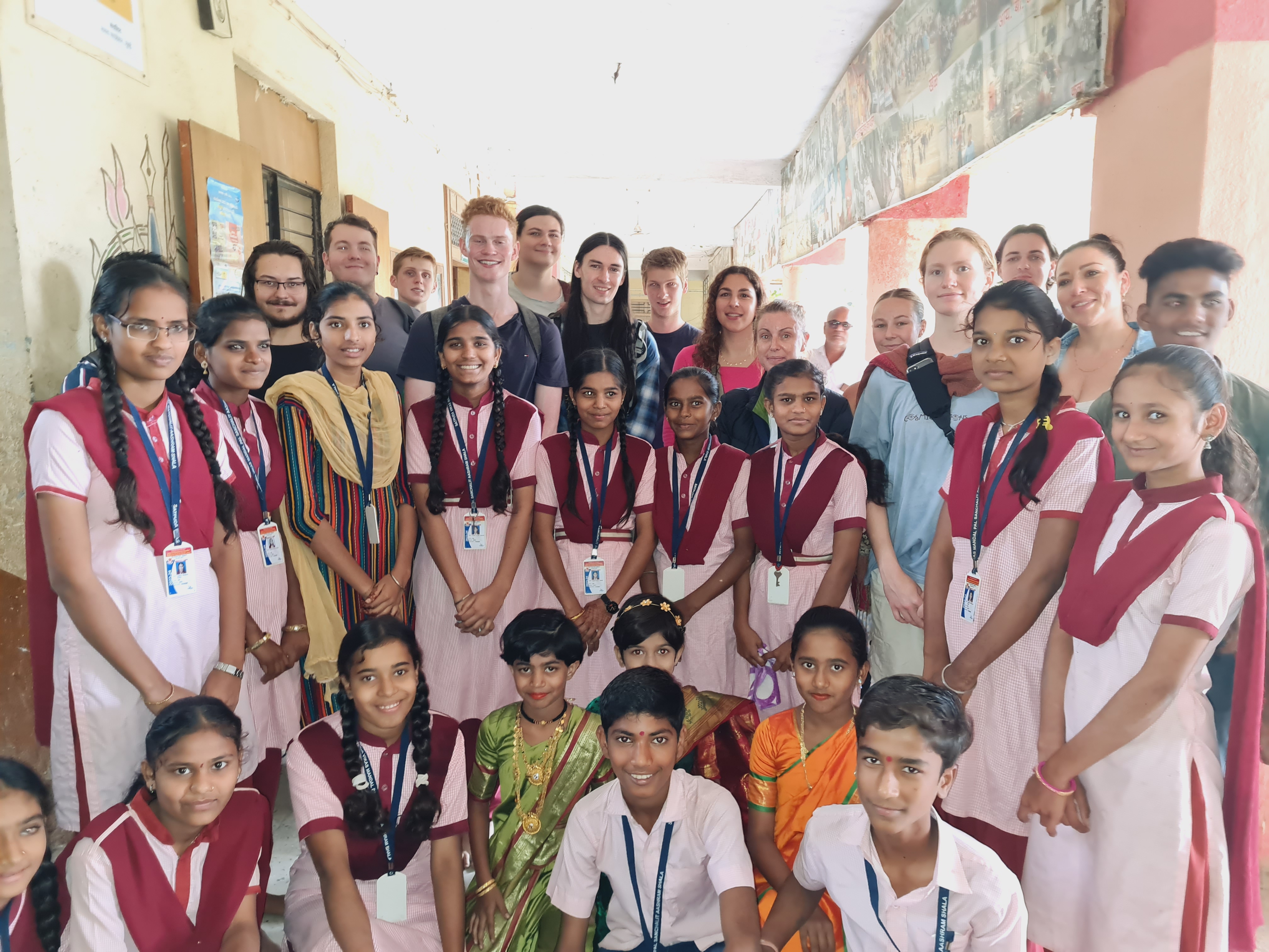 Visit by the Australian team
