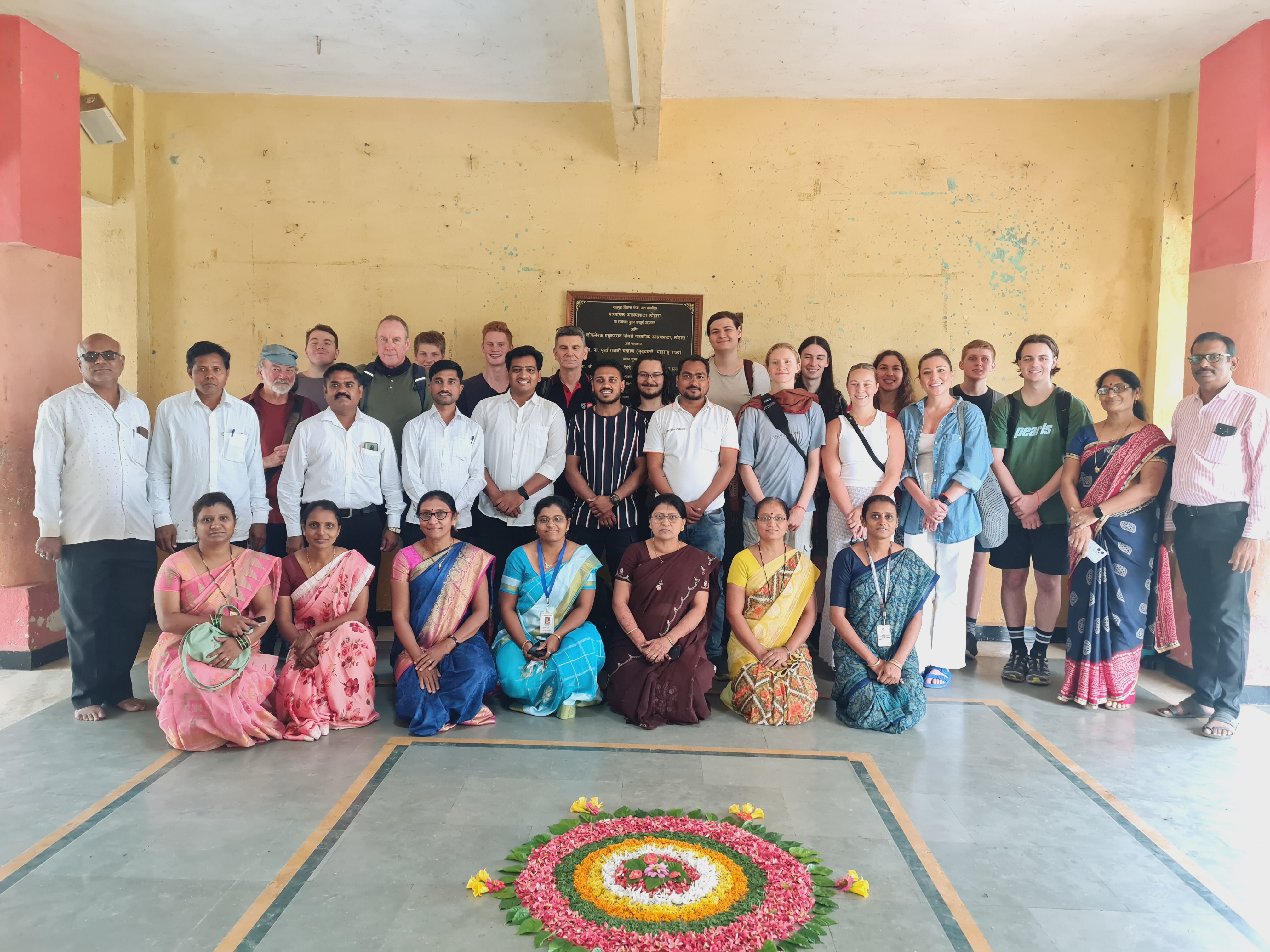 Visit by the Australian team