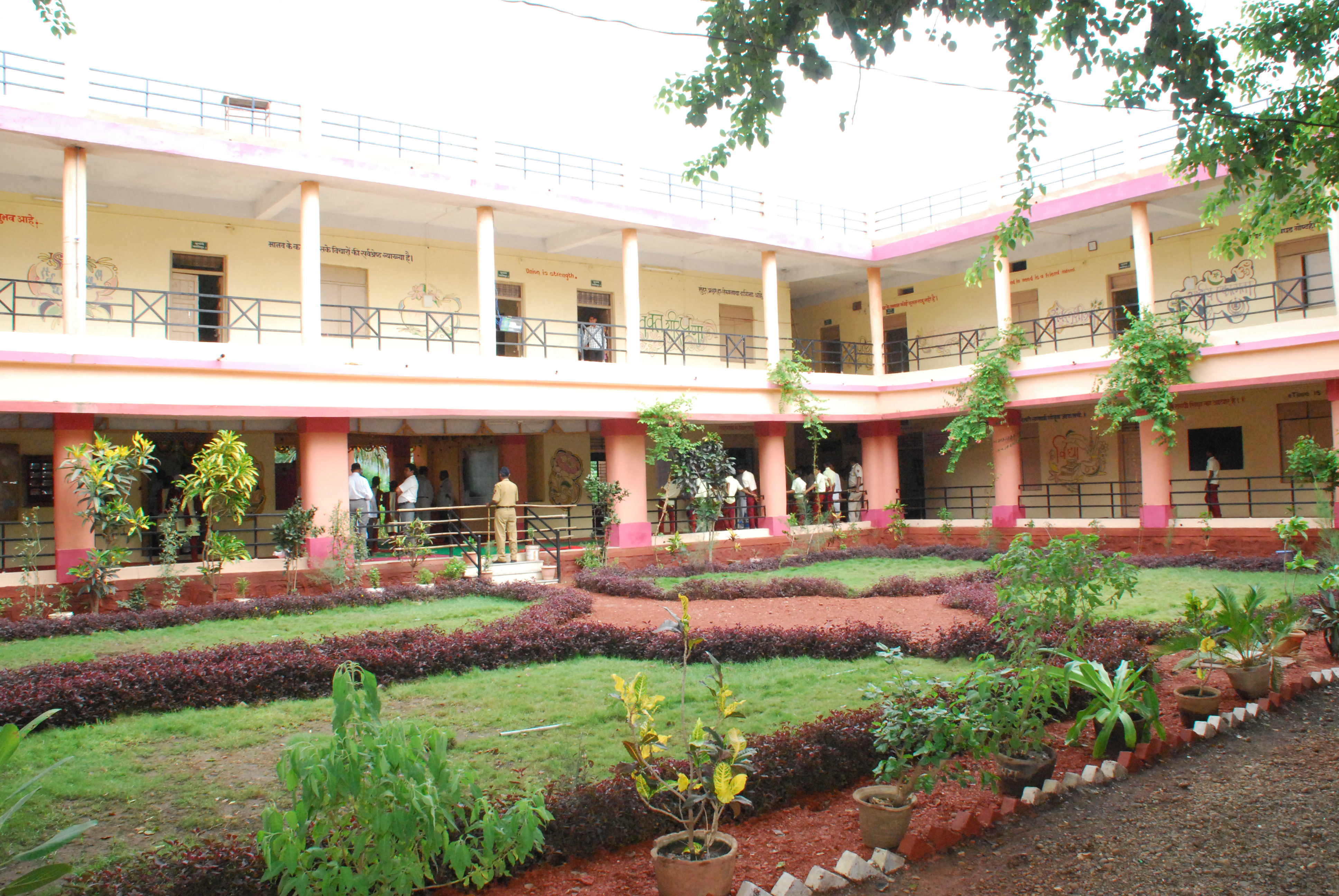 School activity at Lohara